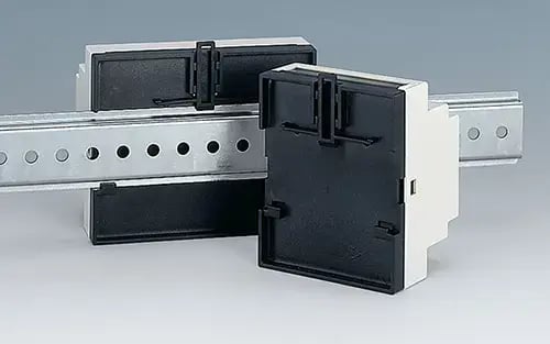 Enclosures for DIN rails DIN-EN60715