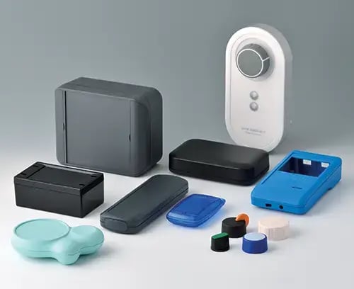 Boitiers et boutons de commande de couleur spéciale