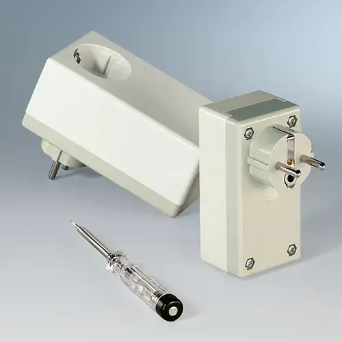 Standard enclosures PLUG CASES UL 94 V-0